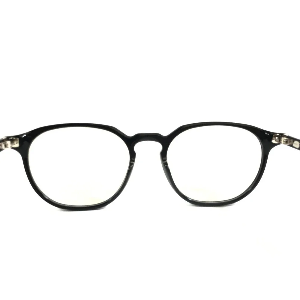 Tom Davies Eyeglasses Frames TD761 Col. 1011 Black Square Full Rim 49-18-145